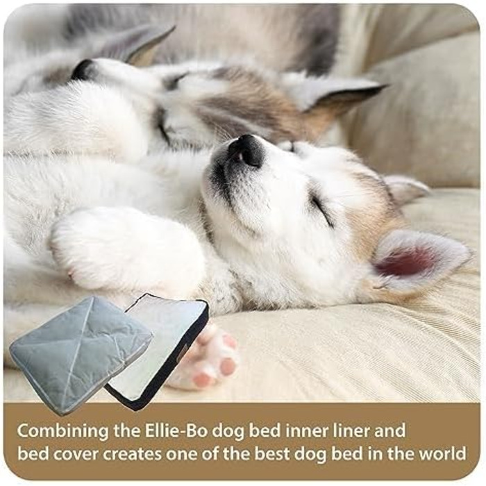 Клітка для собак Ellie-Bo, 71 x 48 см, лежанка, коричнева кордурна стінка та рожеве штучне хутро