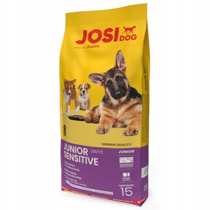 Сухий корм для цуценят JOSERA JosiDog Junior Sensitive Karma, 15 кг