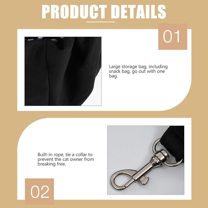 Сумка-переноска для тварин JojoFuny з легкого поліестеру з регульованим плечовим ременем. Дихаюча сумка для собак та котів на прогулянки, кемпінг та подорожі. Підходить для маленьких порід.