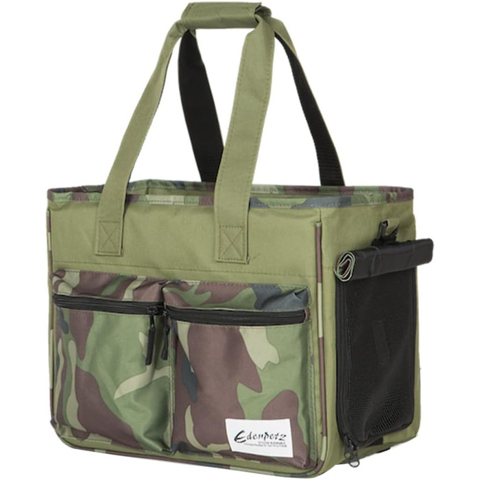 Транспортна сумка для котів та собак Galatée, складана, схвалена авіакомпаніями, для тривалих подорожей (зелена)