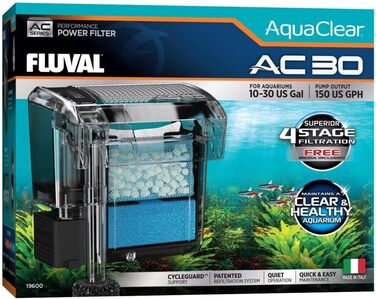 Фільтр для акваріума Fluval AquaClear AC30 чорний