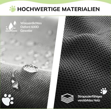 Транспортна переноска для котів та цуценят Morpilot до 7 кг, 70L, сіра