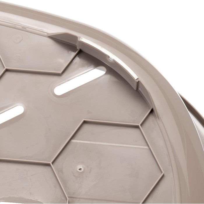 Крізьле для собак та котів Ferplast Siesta Deluxe, пластикове, 43x28x17.5 см, 49x36x18 см, сірий (Taubengrau), миється, з вентиляцією, антиковзаюче