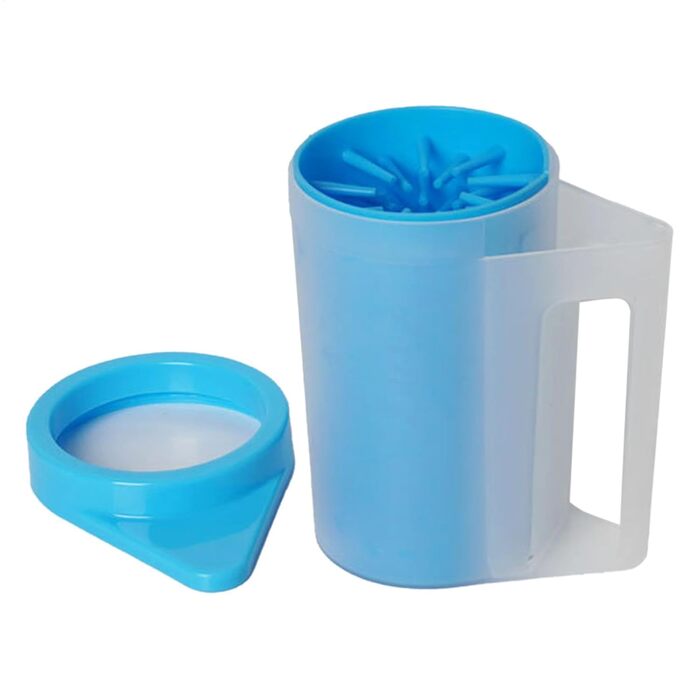 Очищувач для лап собак Lavazampe: силіконовий набір для миття лап з відрі, портативний, знімний, для собак