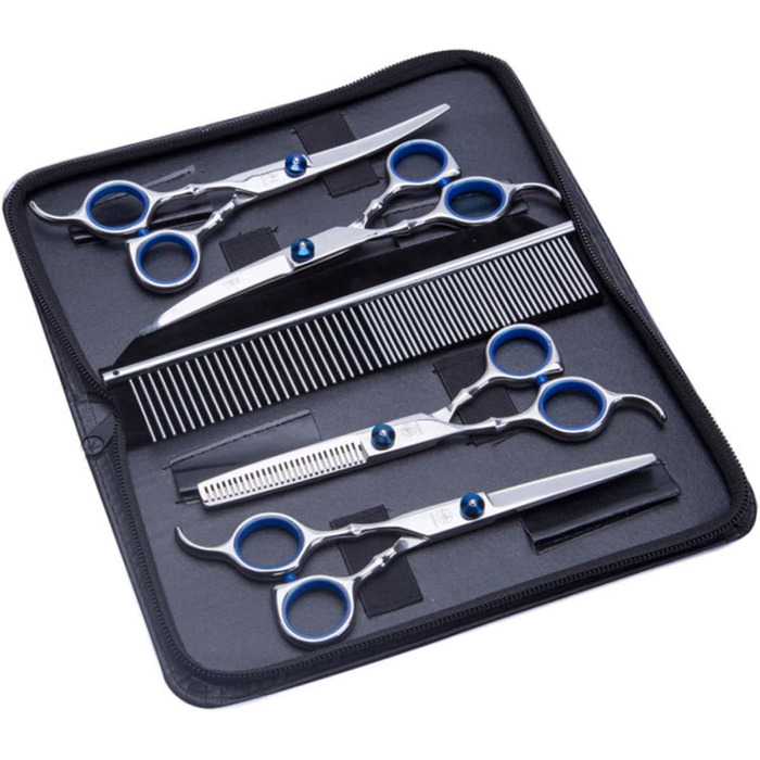 Ножиці для грумінгу собак та котів BESPORTBLE - професійні інструменти для догляду за шерстю, стрижки та вирівнювання