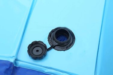 Queta басейн для собак і дітей, складаний ПВХ басейн 120x30 см, протиковзкий дитячий і собачий басейн для купання великих і малих собак