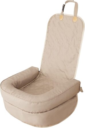 Автоматик для собак та котів: лежанка, переноска, корзинка, шлейка, 42x55 см, бежевий Оксфорд