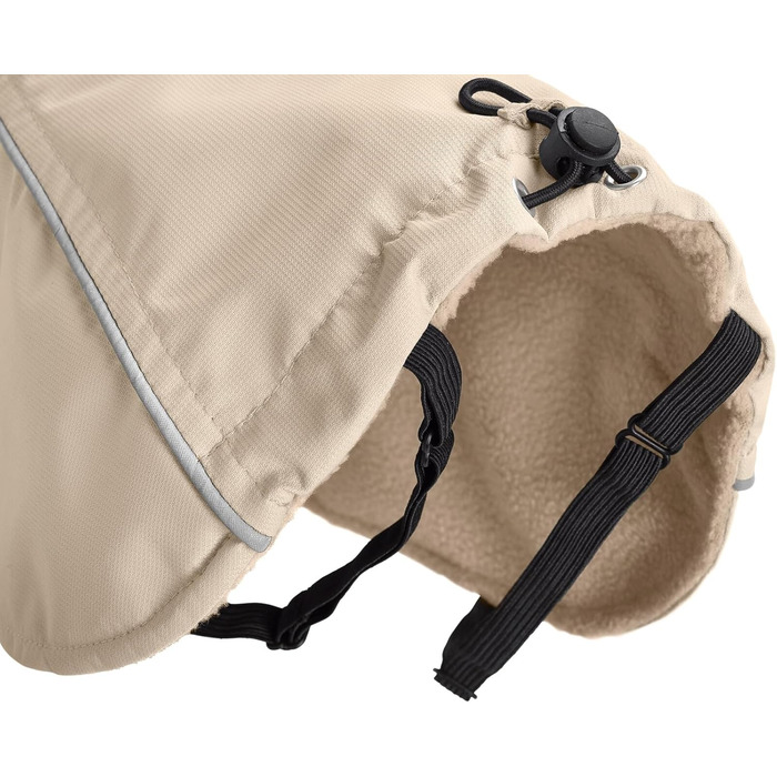 Теплий водонепроникний теплий накидка для собак HUNTER NORDBY, колір кремовий, розмір 55x55
