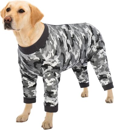 Комбінезон для собак після операції, для великих собак, камуфляж, XL (спинка 49 см, груди 71 см)
