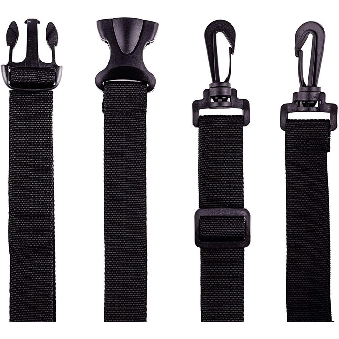 Сумка для ласощів STMK Leckerlibeutel для собак з поясом, 3 способи носіння, легка, іграшки, сухий корм, ласощі для собак, дресирування, для цуценят (сірий та чорний)