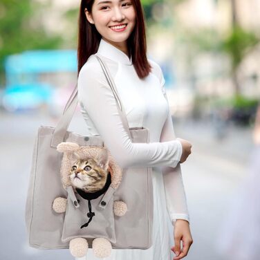 Сумка-переноска для собак - велика, дихаюча, м'яка, з канвасу. Ідеально для подорожей, прогулянок, авто, літака та щоденного використання