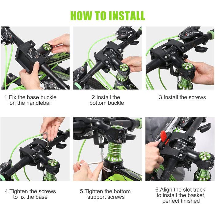 Кошик для велосипеда Lixada, передній, знімний, алюмінієвий, сірий