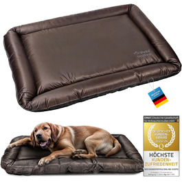 Килимок для собак, лежанка для собак, внутрішній та зовнішній лежак; м'який килимок, лежанка-кошик; місце для сну для собак та котів (XL - 120x84 см)