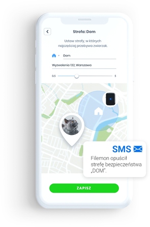 GPS-трекер для котів та собак: нашийник з додатком (українська/польська мова)