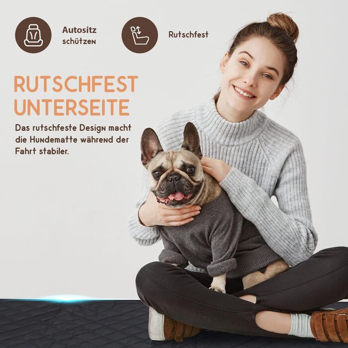 Захист для автокрісла собаки Recalma: чорний, для собак, SUV, легкове авто, вантажівка