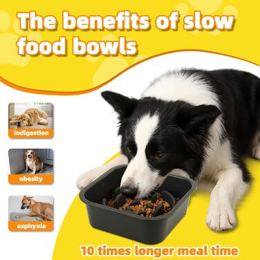 Підвищена годівниця для собак, регульована висота, великі породи - 1400 мл, миска з нержавіючої сталі & 1100 мл миска протиковзаюча, туристична миска та підкладка - годівниця з протиковзким покриттям для середніх/великих собак