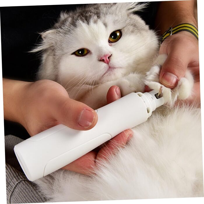 Триммер для нігтів Supvox Krallenschneider – безпечний інструмент для грумінгу собак та котів. Матеріал: ABS, колір: білий.