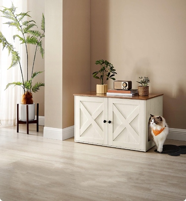 Закритий лоток-туалет для котів Songmics, 53 см x 80 см x 50 см