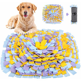 Нюхальна килимок для собак, маленький, великий, для носової роботи, годівниця, міцний нюхальний килимок, інтерактивна іграшка-пазл для домашніх тварин для природного пошуку їжі, тренування та зняття стресу