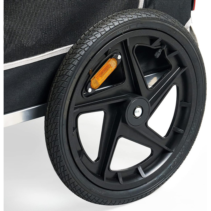 Фаркоп для велосипеда SogesHome: перевезення собак, XXL, 600D Oxford, чорний