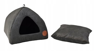 Затишний будинок для собак та котів, м'яке ліжечко-сховище, 50 см