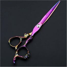 Ножиці для грумінгу собак Rainbow Pet, прямі, для стрижки шерсті, сумка в комплекті