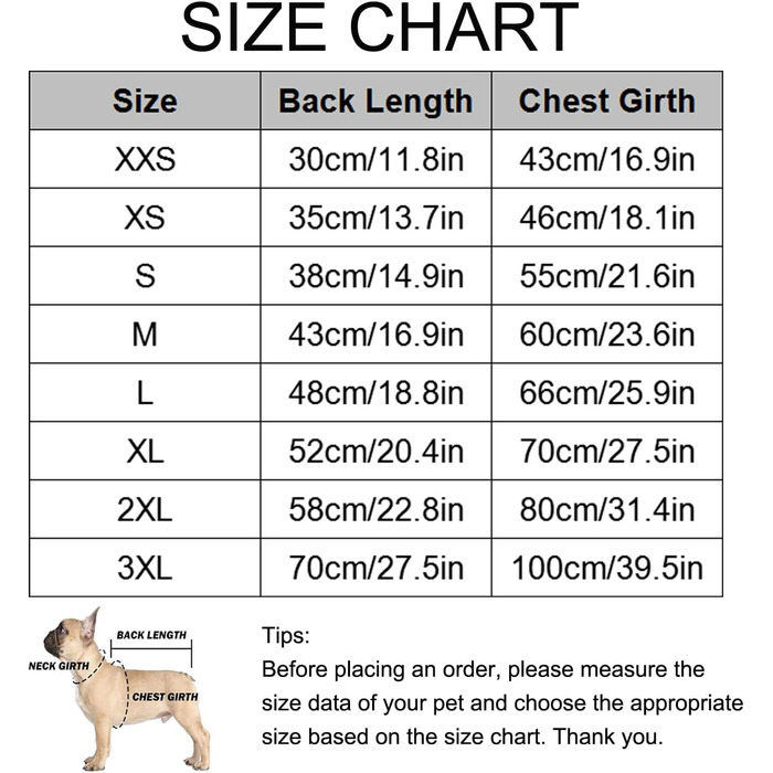 Теплий флісовий пуловер для собак з блискавкою, зимовий одяг для собак, вітрозахисні комбінезони для собак, розмір XL (синій). Розмір XL: довжина спини 52 см, обхват грудей 70 см, колір: синій