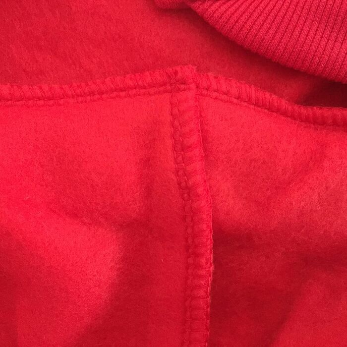 Світшот для собак Izefia Hund Hoodie: теплий флісовий плед для маленьких собак та котів, червоний, розмір M