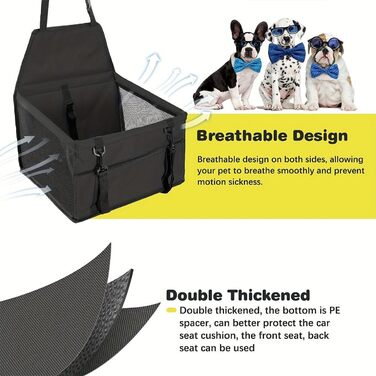 Автоматик для собак MENGQI - водовідштовхувальний, дихаючий, безпечний, сірий