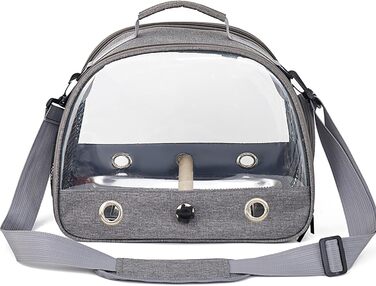 Сумка Vogel для транспортування папуг з прозорим вікном, рюкзак для маленьких домашніх тварин, складаний