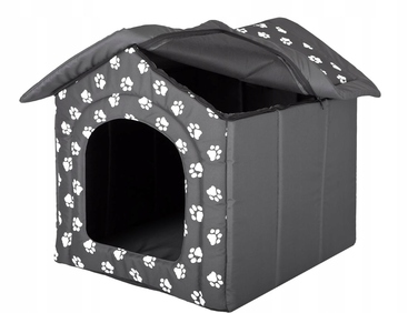 Буда для собак Doggy R4, м'який закритий будиночок-кожець для дому, 60x55x60 см