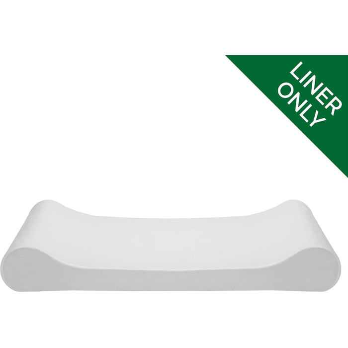 Ортопедичне ліжко для собак Furhaven великих порід знімний, пральний чохол, до 34 кг – Minky Plüsch & Samt Luxe, сірий колір, Jumbo/XL