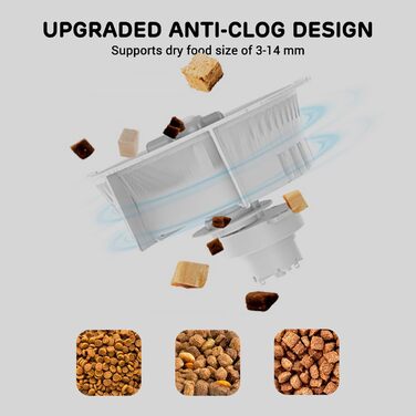 Автоматичний дозатор корму та поливальник для домашніх тварин 2-в-1, FW54, 8,5 кг, для зайнятих батьків
