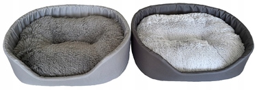 Лежак для собак Extrasen, сірий, 70 x 55 см