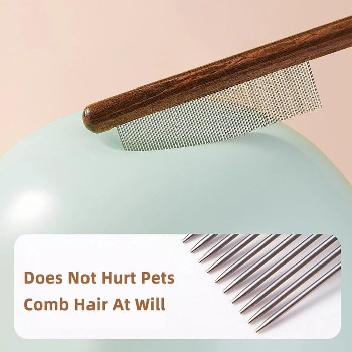 Щітка для собак, інструмент для догляду за шерстю, професійна якість, видаляє шерсть (довгу та коротку)