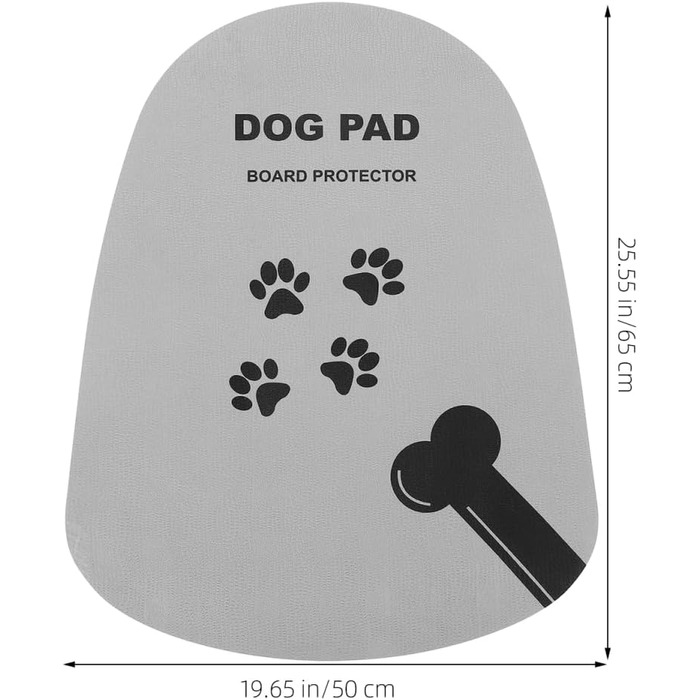 Килимок для собак на серфборд: неслизький, EVA, для подорожей та активного відпочинку