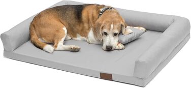 Ортопедичне ліжко для собак Juelle, великі породи, XXL (145x105 см), знімний чохол, машинне прання