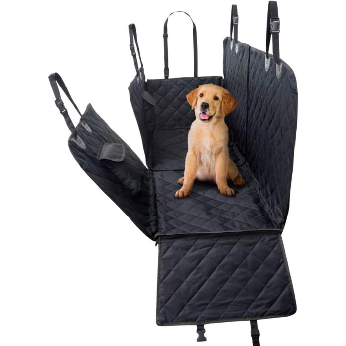 Автомобільна захисна ковдра JAMAXX з боковими захистами, водонепроникна, пральна, роздільна - ковдра з великими кишенями та блискавкою, повністю роздільна