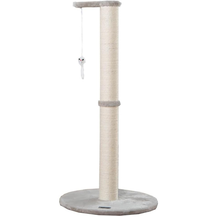 Дерево для кішки Home Deluxe NEVA - сірий, 101x49x49 см, сизаль, поліестер, MDF