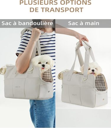 Сумка-переноска для котів, собак, цуценят ONECUTE, сіра, до 3 кг