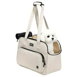 Сумка-рюкзак для собак, м'яка, дихаюча | Зручна сумка для подорожей з вентиляцією та кишенями для прогулянок з цуценям