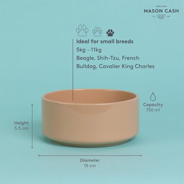 Миска для собак Mason Cash Colour Mix, 20 см, 1 шт.