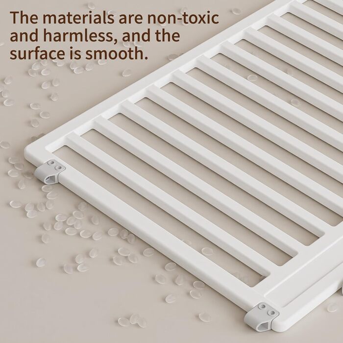 Клітка-вигул для цуценят Gupamiga, розкладна з дверцятами, для дому, на свята, біла (178x178 см), 8 шт.