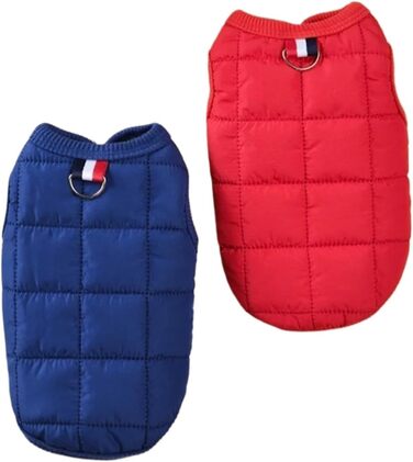 Зимовий теплий одяг для собак, вітронепроникний, утеплений жилет з флісовою підкладкою, одяг для чихуахуа та аксесуари для домашніх тварин для холодної погоди, легкий та ізольований бежевий XL