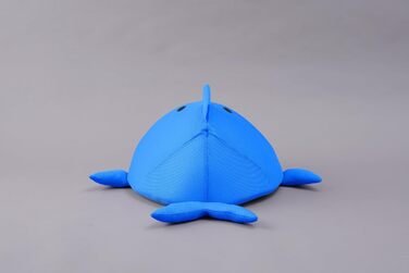 Килимок для собак Iris Ohyama, килимок-корзина, миючий, з бортиком, 40x69x12 см, протиковзкий, PCB-20P, літній стиль