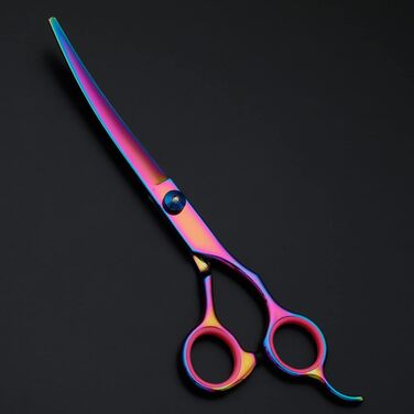 Набір для грумінгу собак, професійний, з нержавіючої сталі, безпечні кругові кінчики, 7-в-1, для собак та котів