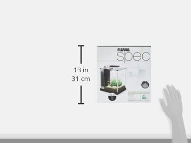 Нано акваріум Fluval Spec 3, 10 л, чорний колір