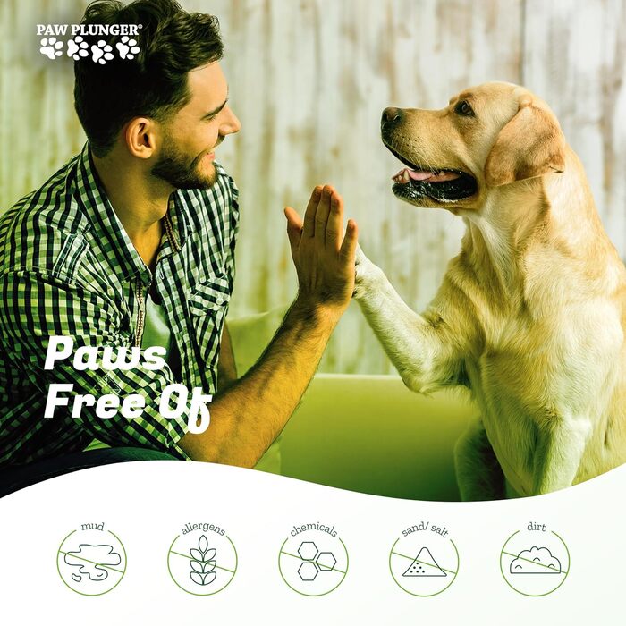 Засіб для чищення лап домашніх тварин. Ефективний засіб для догляду за лапами собак. Чорний колір.