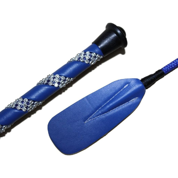 Наїзницька батогочка Jump Bat 18 дюймів з декором зі стразів. Кольори: чорний, синій, зелений, фуксія, рожевий, фіолетовий, червоний, жовтий