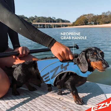 Рятувальний жилет для собак EZYDOG X2 Boost S, рожевий – водонепроникна собача жилетка для плавання, SUP, катання на човні, із ручкою та підвищеною плавучістю
